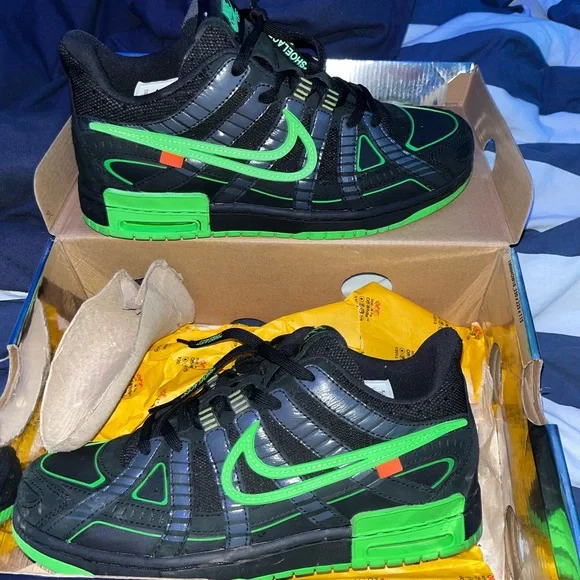 Off white dunk size 10 no zip tie